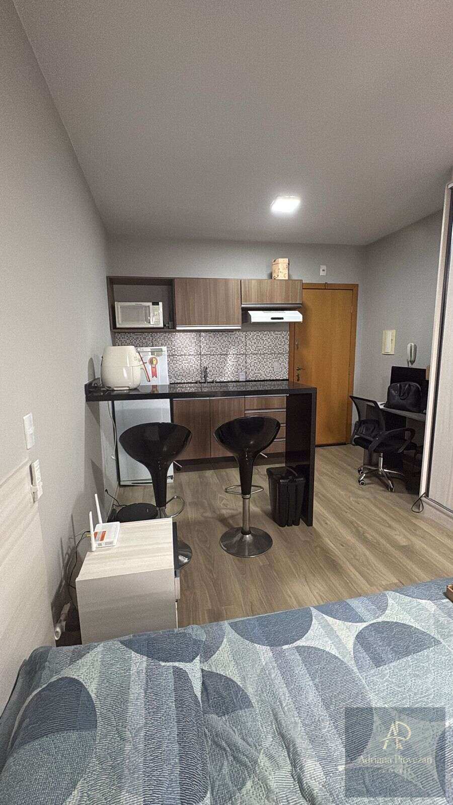 Apartamento à venda com 1 quarto, 25,93m² - centro,Curitiba